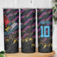 Custom Antigua & Barbuda Cricket Falcons Skinny Tumbler Through The Fire-Go Glory - African Pride