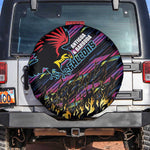 Antigua & Barbuda Cricket Falcons Spare Tire Cover Through The Fire-Go Glory - African Pride