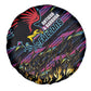 Antigua & Barbuda Cricket Falcons Spare Tire Cover Through The Fire-Go Glory - African Pride