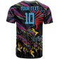 Custom Antigua & Barbuda Cricket Falcons T shirt Through The Fire-Go Glory - African Pride