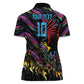 Custom Antigua & Barbuda Cricket Falcons Women Polo Shirt Through The Fire-Go Glory - African Pride