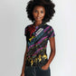 Custom Antigua & Barbuda Cricket Falcons Women Polo Shirt Through The Fire-Go Glory - African Pride