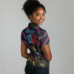 Custom Antigua & Barbuda Cricket Falcons Women Polo Shirt Through The Fire-Go Glory - African Pride