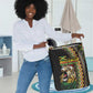 Jamaican Reggae-One Love Laundry Basket Tribal African Pattern and Roaring Lion - African Pride