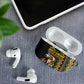 Jamaican Reggae-One Love AirPods Case Tribal African Pattern and Roaring Lion - African Pride