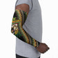 Personalized Jamaican Reggae-One Love Arm Sleeves Tribal African Pattern and Roaring Lion - African Pride