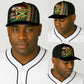 Jamaican Reggae-One Love Baseball Net Cap Tribal African Pattern and Roaring Lion - African Pride