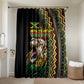 Jamaican Reggae-One Love Bathroom Set Tribal African Pattern and Roaring Lion - African Pride
