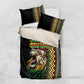 Jamaican Reggae-One Love Bedding Set Tribal African Pattern and Roaring Lion - African Pride