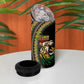 Jamaican Reggae-One Love 4 in 1 Can Cooler Tumbler Tribal African Pattern and Roaring Lion - African Pride