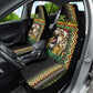 Jamaican Reggae-One Love Car Seat Cover Tribal African Pattern and Roaring Lion - African Pride