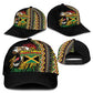 Jamaican Reggae-One Love Classic Cap Tribal African Pattern and Roaring Lion - African Pride