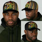 Jamaican Reggae-One Love Classic Cap Tribal African Pattern and Roaring Lion - African Pride