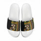 Jamaican Reggae-One Love Slide Sandals Tribal African Pattern and Roaring Lion - African Pride