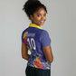 Custom DR Congo Football Leopard Mascot Women Polo Shirt Fierce Leopard Art National Flag Colors
