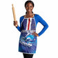 Cape Verde Football Blue Shark Mascot Apron Glory 2026