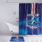 Cape Verde Football Blue Shark Mascot Bathroom Set Glory 2026