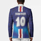 Custom Cape Verde Football Blue Shark Mascot Blazer Glory 2026