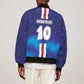 Custom Cape Verde Football Blue Shark Mascot Bomber Jacket Glory 2026