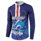 Custom Cape Verde Football Blue Shark Mascot Button Sweatshirt Glory 2026