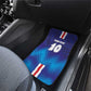 Custom Cape Verde Football Blue Shark Mascot Car Mats Glory 2026