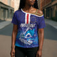Custom Cape Verde Football Blue Shark Mascot Cross Shoulder Shirt Glory 2026