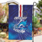 Cape Verde Football Blue Shark Mascot Garden Flag Glory 2026