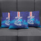 Cape Verde Football Blue Shark Mascot Pillow Cover Glory 2026