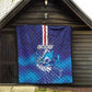 Cape Verde Football Blue Shark Mascot Quilt Glory 2026