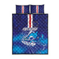 Cape Verde Football Blue Shark Mascot Quilt Bed Set Glory 2026