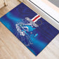 Cape Verde Football Blue Shark Mascot Rubber Doormat Glory 2026