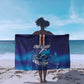 Cape Verde Football Blue Shark Mascot Sarong Glory 2026