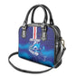 Cape Verde Football Blue Shark Mascot Shoulder Handbag Glory 2026
