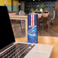 Custom Cape Verde Football Blue Shark Mascot Skinny Tumbler Glory 2026