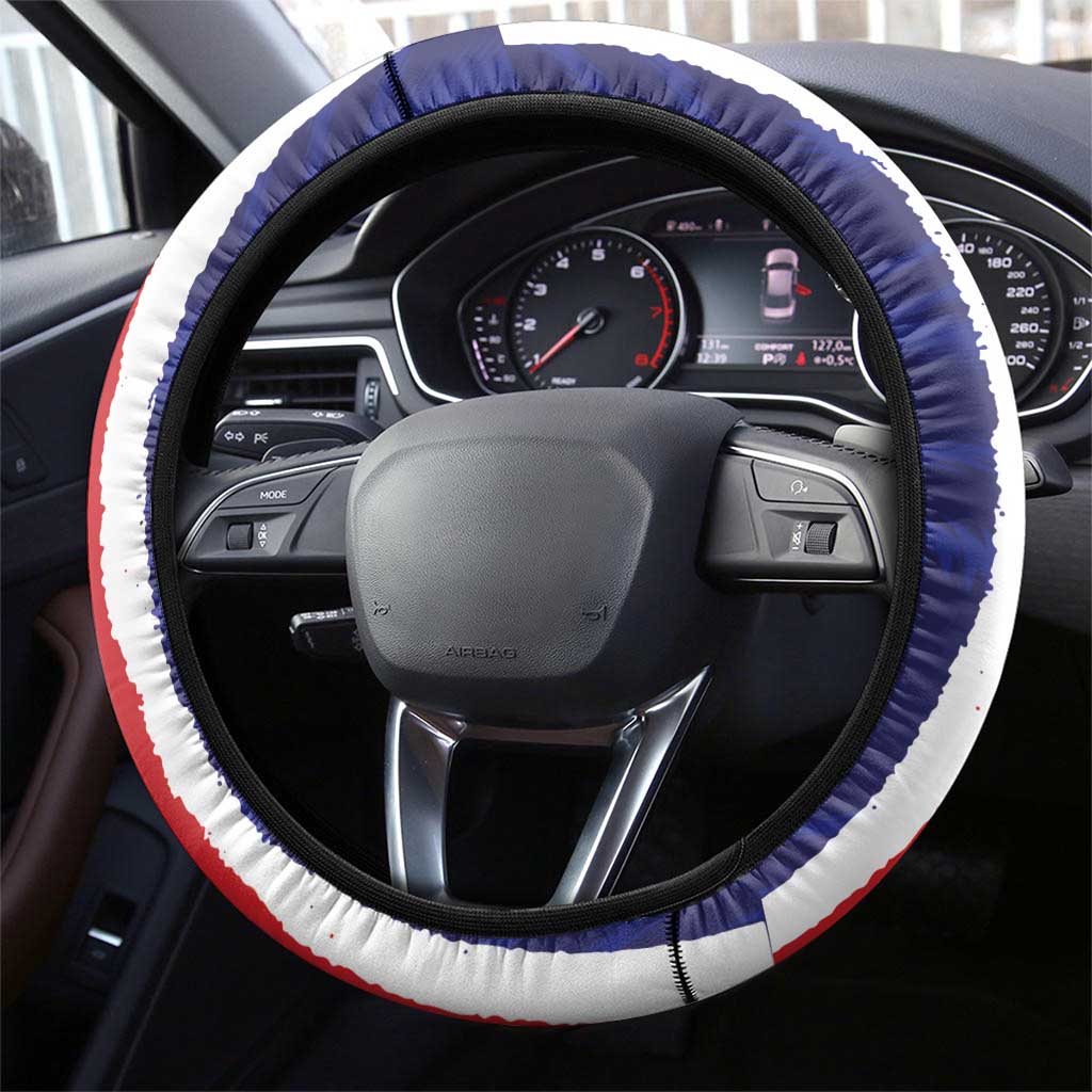 Cape Verde Football Blue Shark Mascot Steering Wheel Cover Glory 2026