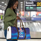 Cape Verde Football Blue Shark Mascot Travel Bag Glory 2026