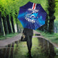 Cape Verde Football Blue Shark Mascot Umbrella Glory 2026