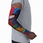 Haiti Coat Of Arms Map Dashiki Arm Sleeves Vibrant Caribbean Heritage