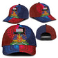 Haiti Coat Of Arms Map Dashiki Classic Cap Vibrant Caribbean Heritage
