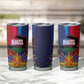 Haiti Coat Of Arms Map Dashiki Tumbler Cup Vibrant Caribbean Heritage