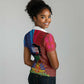 Haiti Coat Of Arms Map Dashiki Women Polo Shirt Vibrant Caribbean Heritage