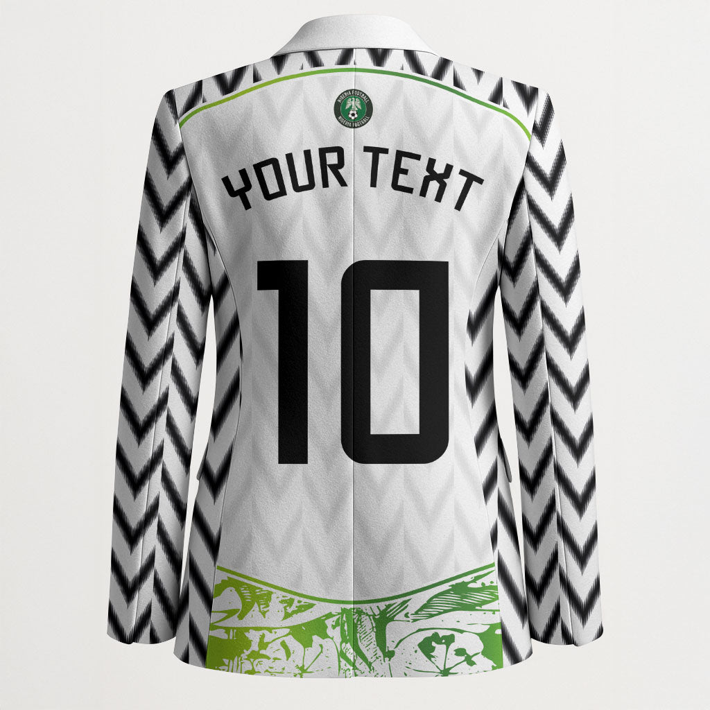Nigeria National Football Custom Blazer Blokecore T90 Sporty Style