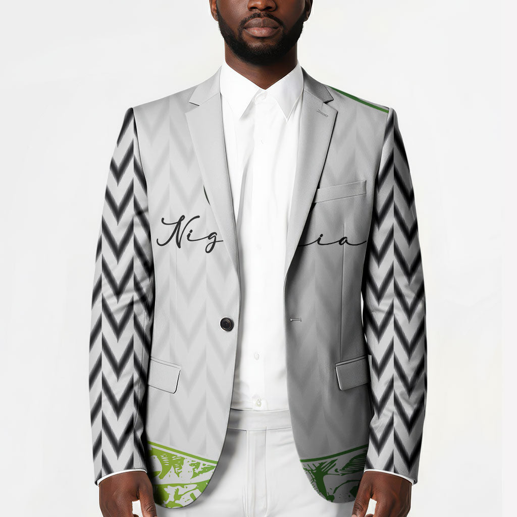 Nigeria National Football Custom Blazer Blokecore T90 Sporty Style