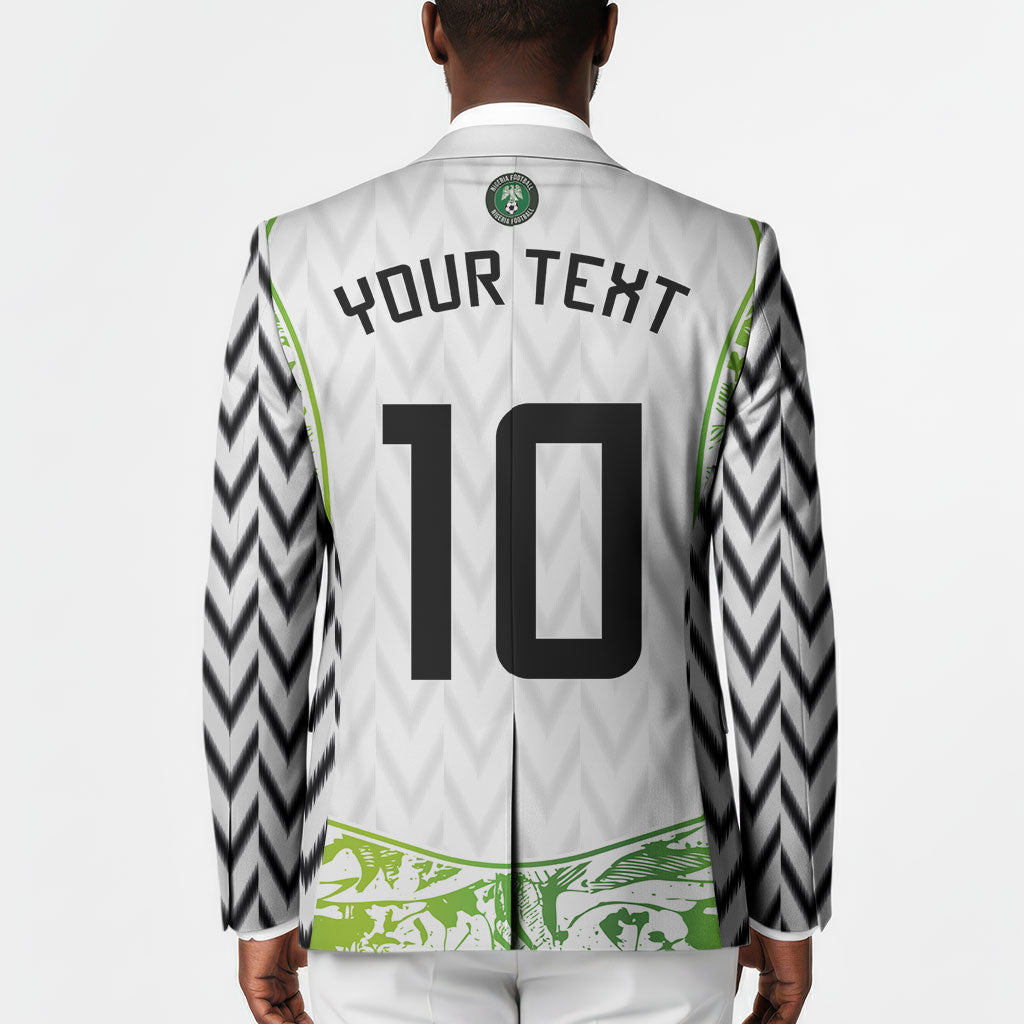 Nigeria National Football Custom Blazer Blokecore T90 Sporty Style