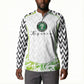 Nigeria National Football Custom Button Sweatshirt Blokecore T90 Sporty Style