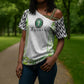 Nigeria National Football Custom Cross Shoulder Shirt Blokecore T90 Sporty Style