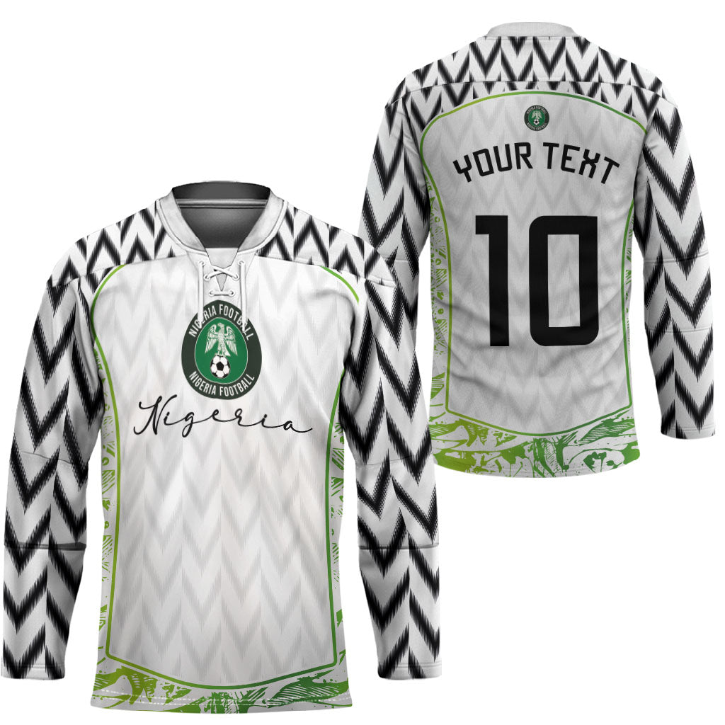 Nigeria National Football Custom Hockey Jersey Blokecore T90 Sporty Style