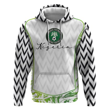 Nigeria National Football Custom Hoodie Blokecore T90 Sporty Style