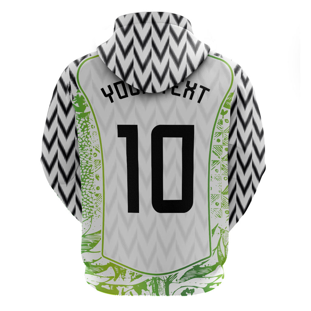 Nigeria National Football Custom Hoodie Blokecore T90 Sporty Style