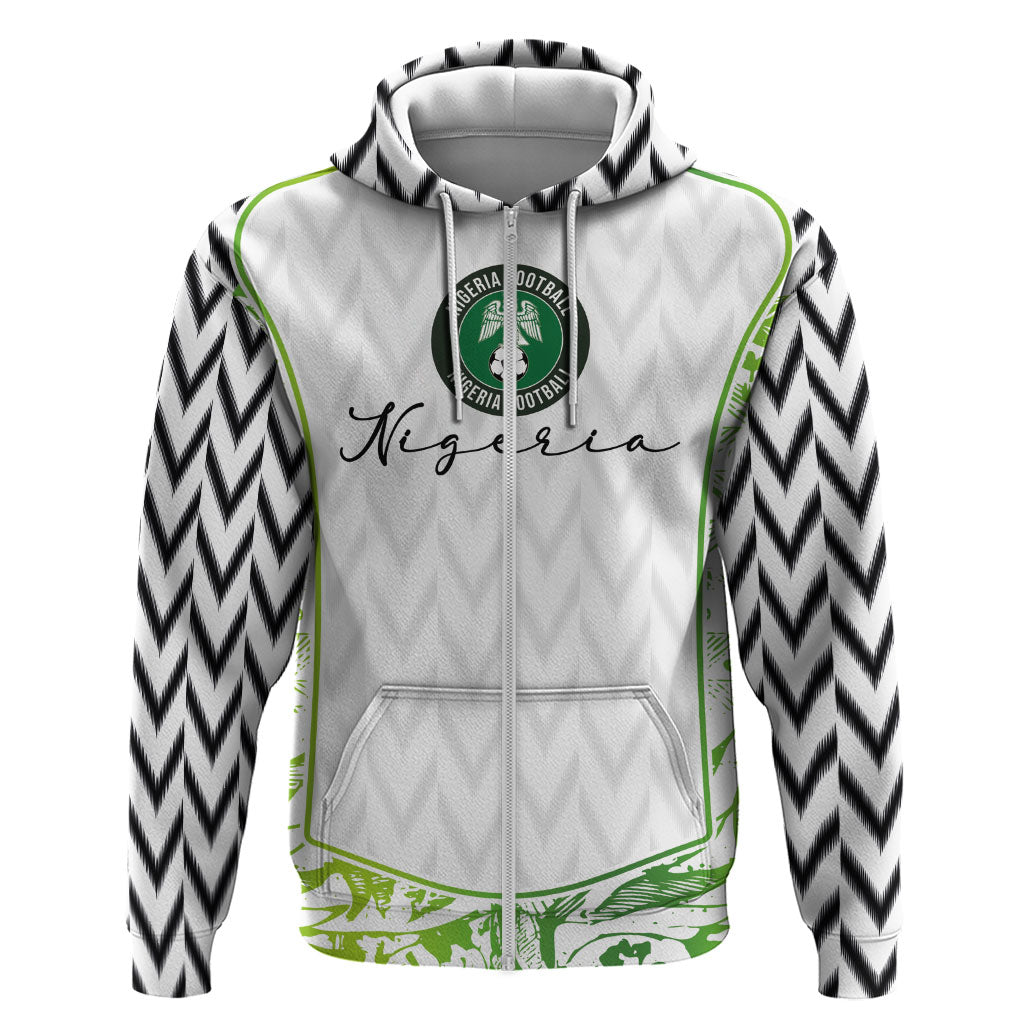 Nigeria National Football Custom Hoodie Blokecore T90 Sporty Style
